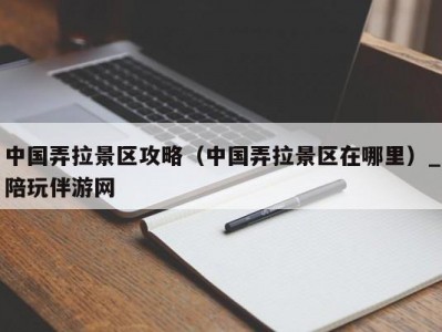 中国弄拉景区攻略（中国弄拉景区在哪里）_陪玩伴游网